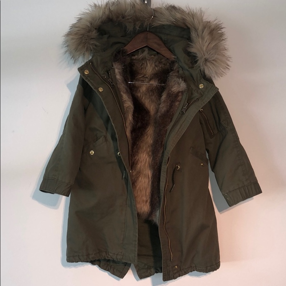 Baby Gap 3-in-1 Faux Fur Parka